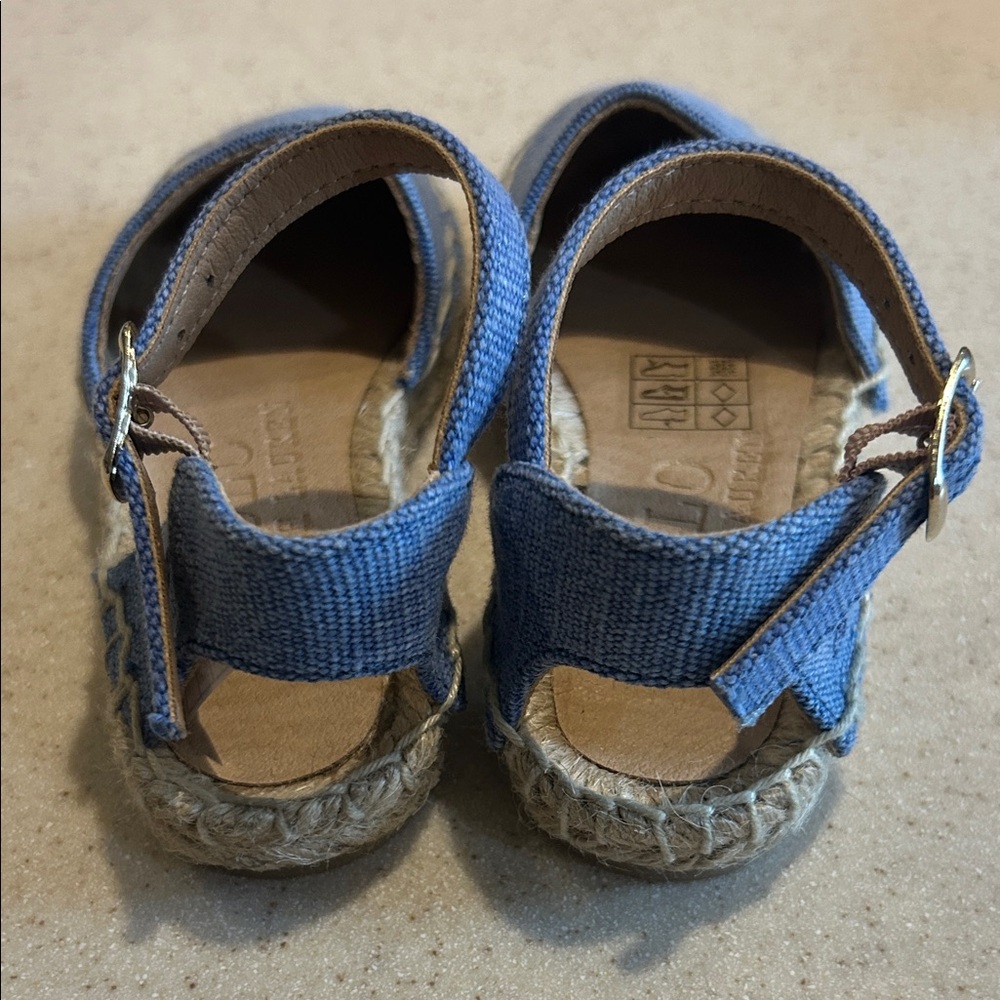 Polo by Ralph Lauren Blue girls denim Shoes - Picture 3 of 5